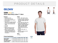 Load image into Gallery viewer, WHITE T-SHIRT + PRINTING SPECIAL
