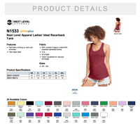 Load image into Gallery viewer, LADIES TANK TOP + PRINTING SPECIAL
